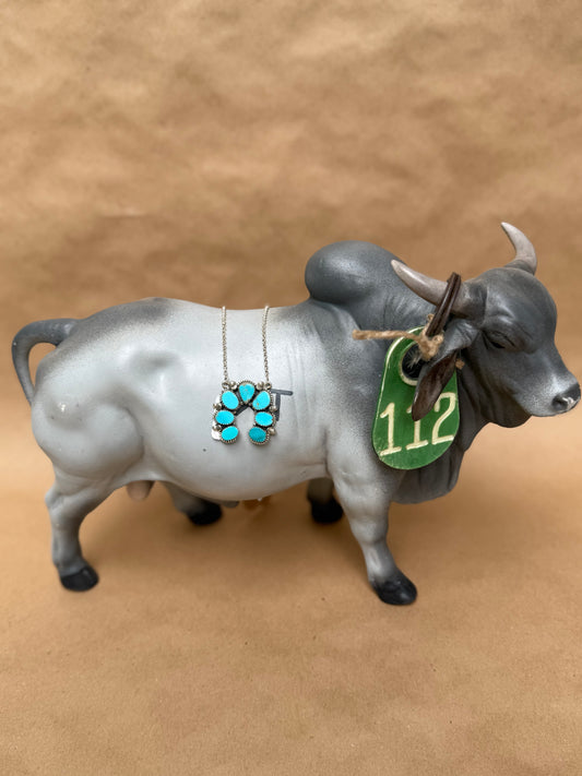 Hada Kingman Turq Necklace