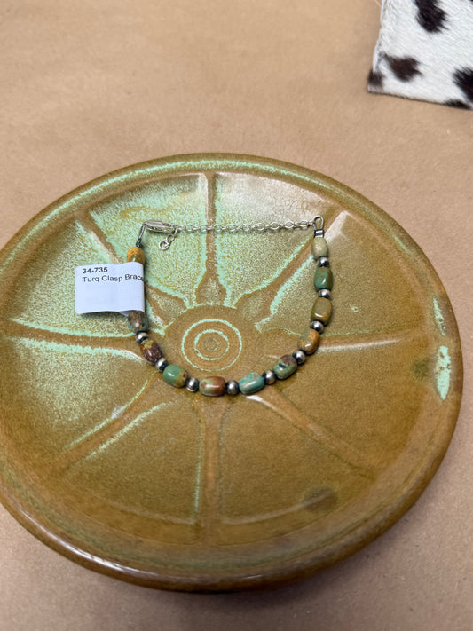 Turq Clasp Bracelet