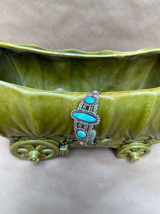 Antique Sterling Cuff