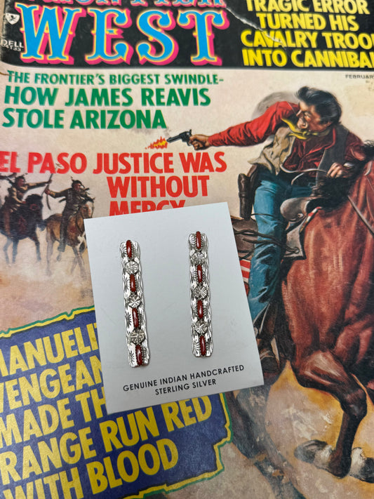 Sterling Silver Genuine Drop Earring