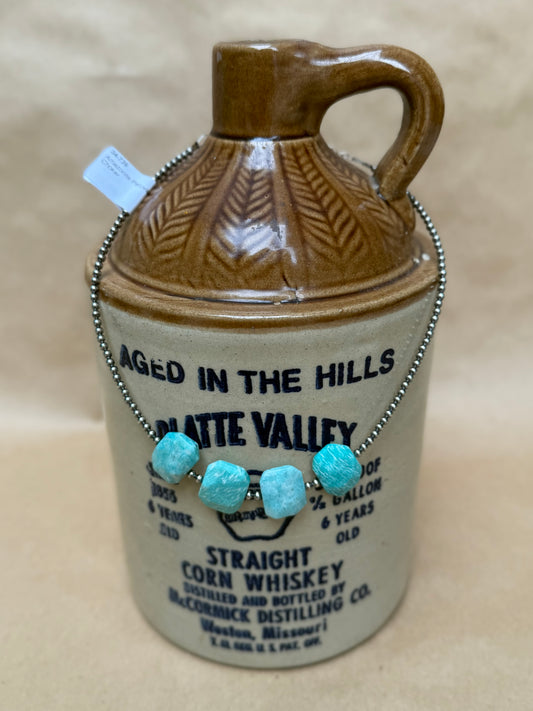 Amazonite Peruvian Choker