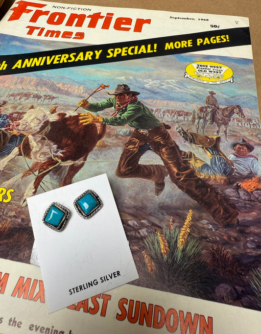 Genuine Square Rope Style Stud