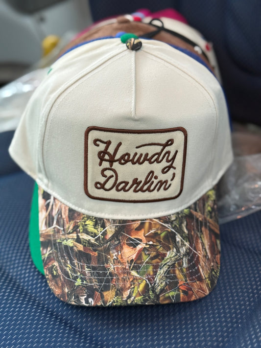 Camo Howdy Darlin Hat