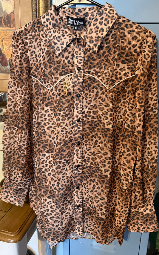 Western Wild Button Up