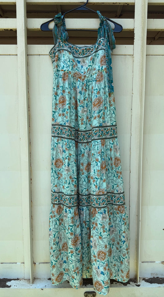 Trouble in Teal Maxi