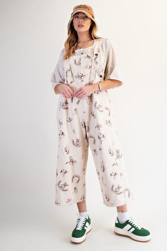 The Gallup Overalls {Cream}