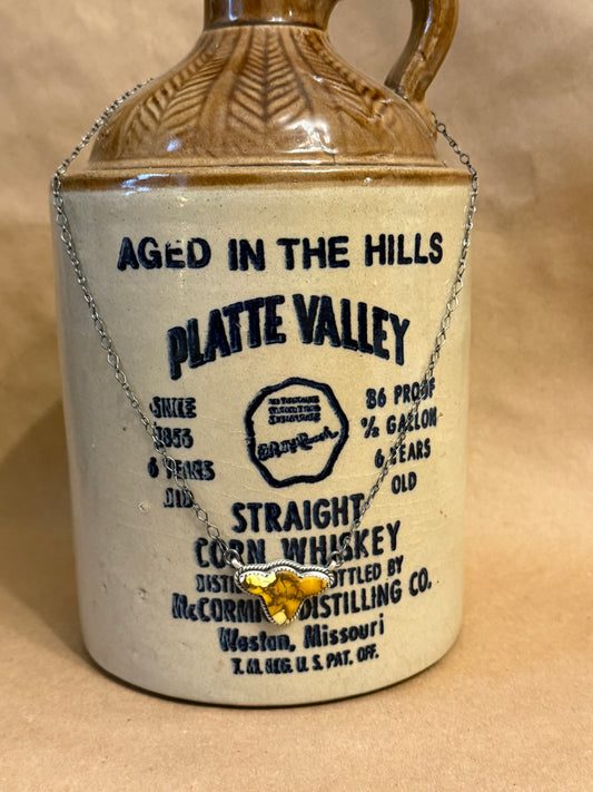 Honey Dahlia Necklace