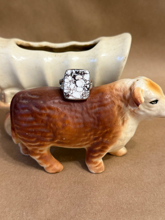 Buffalo Slab Ring