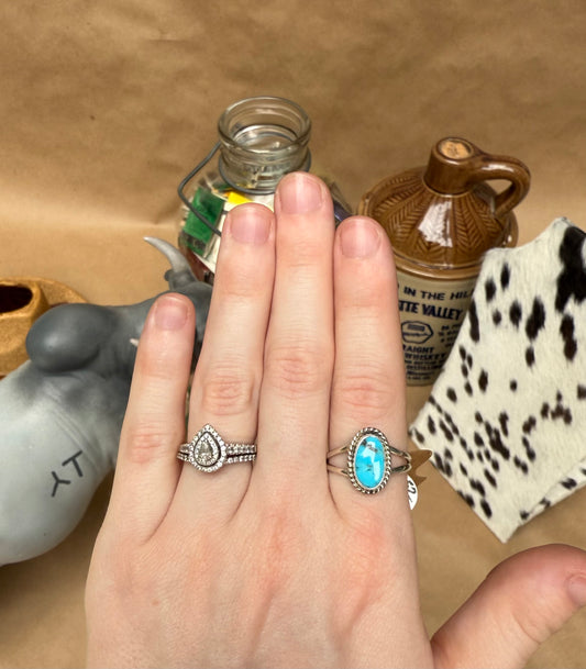 Genuine Oval Ring