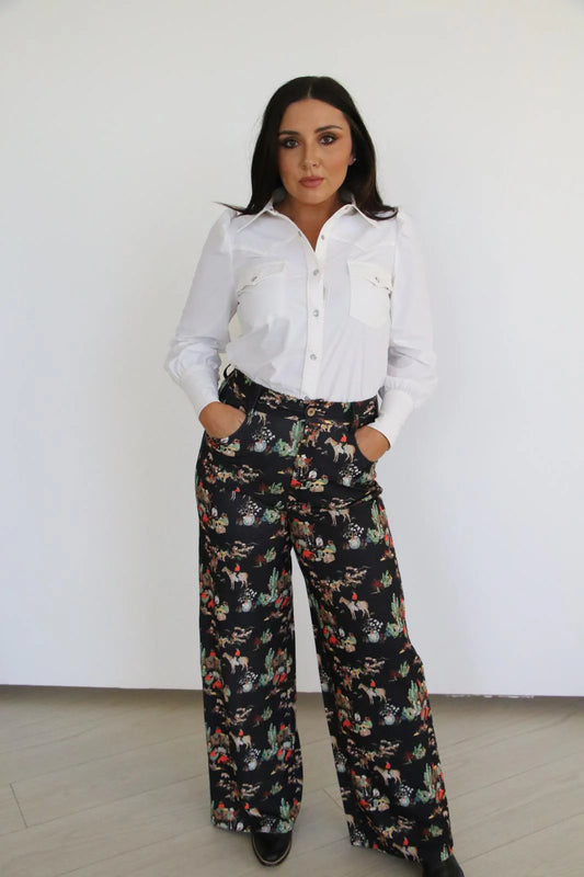 Black Wagon Trousers