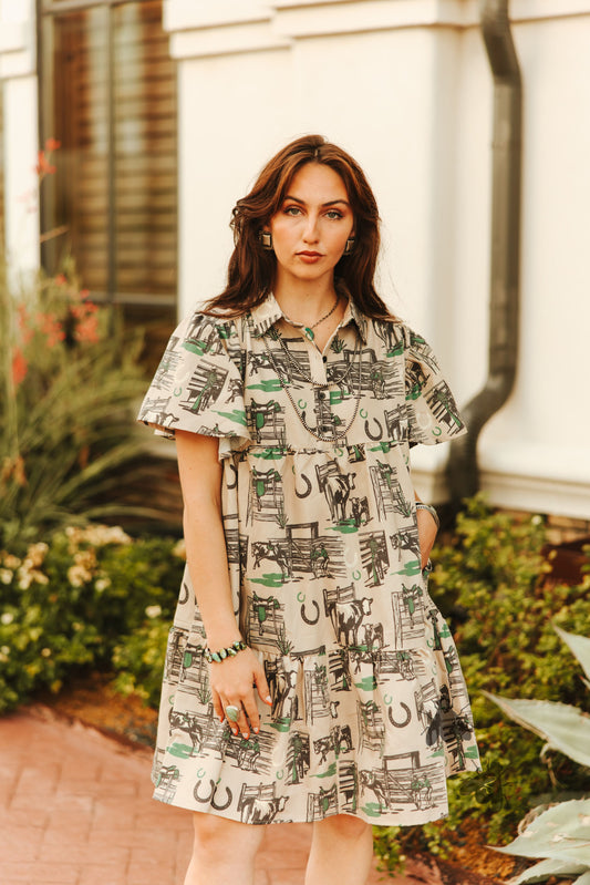 Hitchin' Post Dress