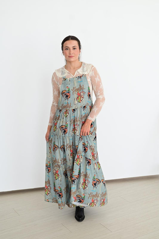 Sage Howdy Dress
