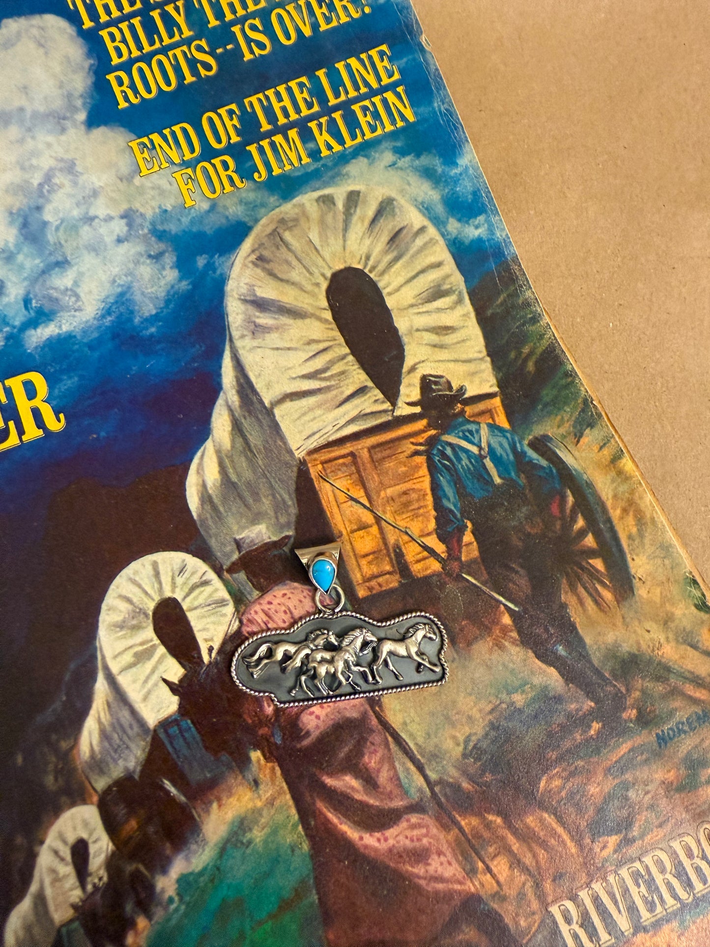 Kingman Stampede Pendant