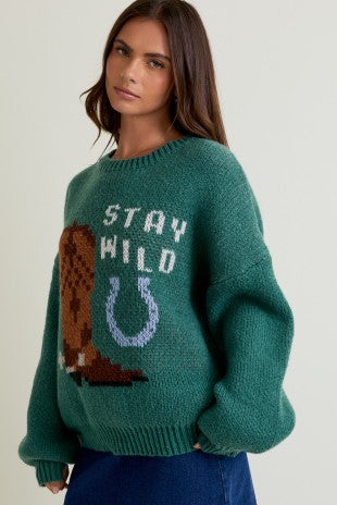 Stay Wild Sweater